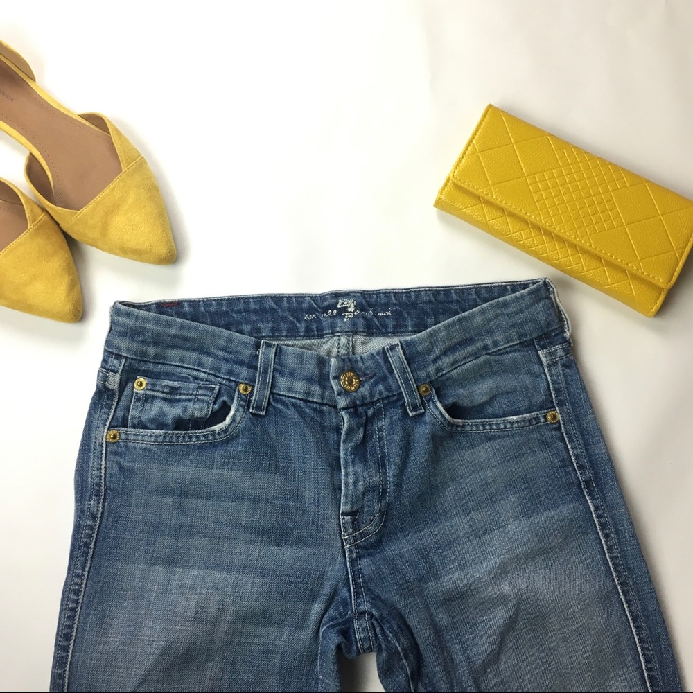 Cute Seven For All Mankind Light Wash Denim Jeans